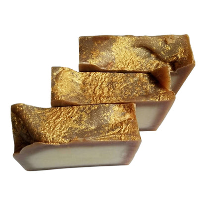 Yellow Shadow Vanilla Colada soap for bath and beauty, featuring a creamy, tropical-scented bar with vanilla and coconut notes.