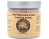 Australian pastel pink clay mask by Yellow Poppy, ideal for stressed, mature skin, shown in a close-up of the skincare product.
