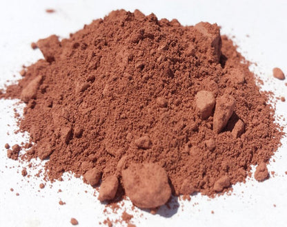 Australian Pastel Pink Clay mask by Yellow Poppy for stressed, mature skin, shown in a sleek skincare jar with pink clay product inside