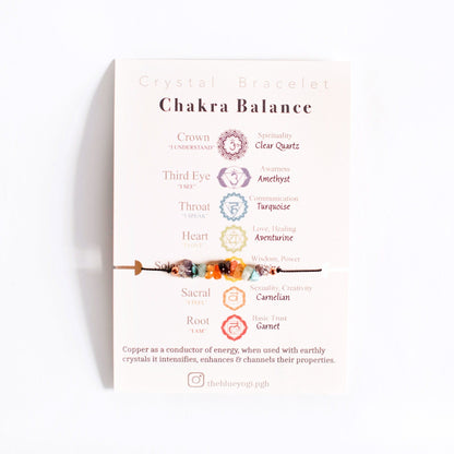 Turquoise Mulberry Chakra Balance crystal bracelet with eco-friendly beads, designed for spiritual harmony and sustainable fashion.