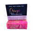 Yellow Shadow Orange Blossom Soap for bath and beauty, featuring a vibrant orange color and floral scent, in a natural setting.