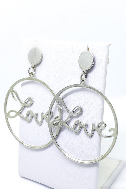 Burgundy Uranus Love Earrings hoops, gold-tone earrings with heart-shaped design, stylish jewelry for women.