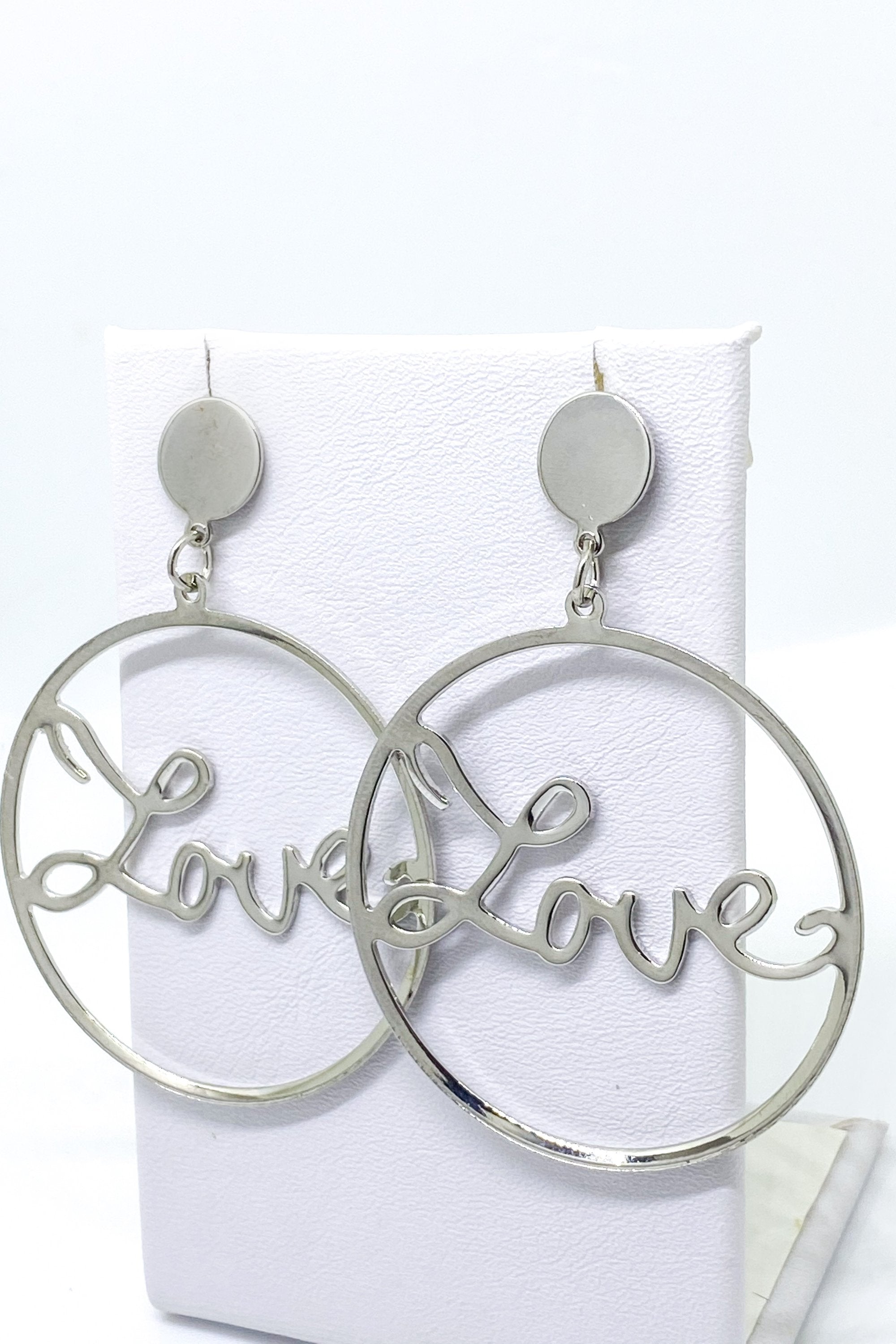 Burgundy Uranus Love Earrings hoops, gold-tone earrings with heart-shaped design, stylish jewelry for women.
