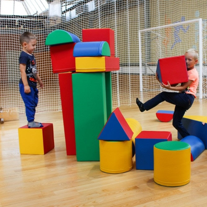Blush Apricot Mega Fort furniture setup with colorful fabric panels, cushions, and playful design for kids&
