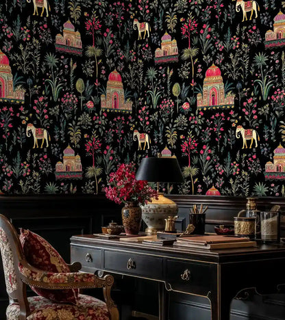 Exotic Indian Palace Wallpaper