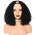 Cerise Alfie Afro kinky curly U-part wig made of Brazilian human hair for Black women, natural-looking and voluminous.