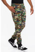 Green camo Heathered Cotton Sweats by Lime Milo, men&