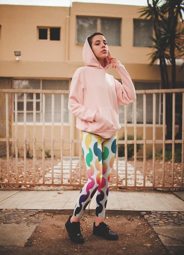 Sky Felix Joy of Summer 2 Leggings featuring vibrant, colorful summer-themed patterns on soft fabric.