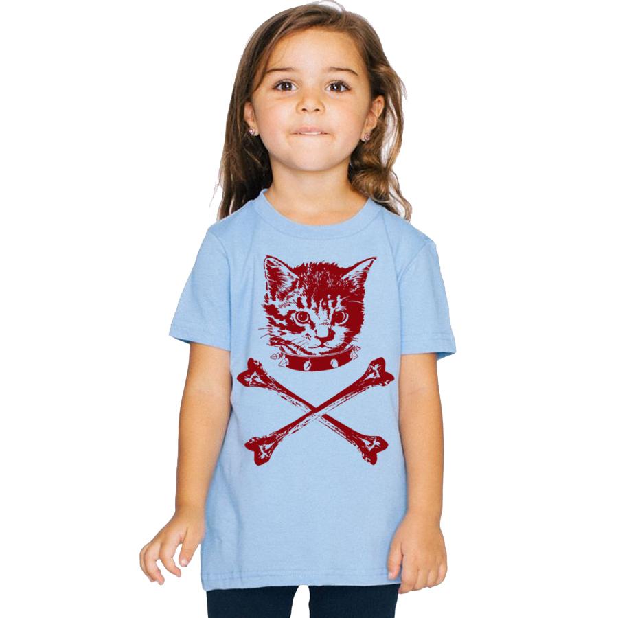 Colorful Indigo Tiger Kitten Crossbones toy designed for kids, featuring playful crossbones design with vibrant colors and fun details.