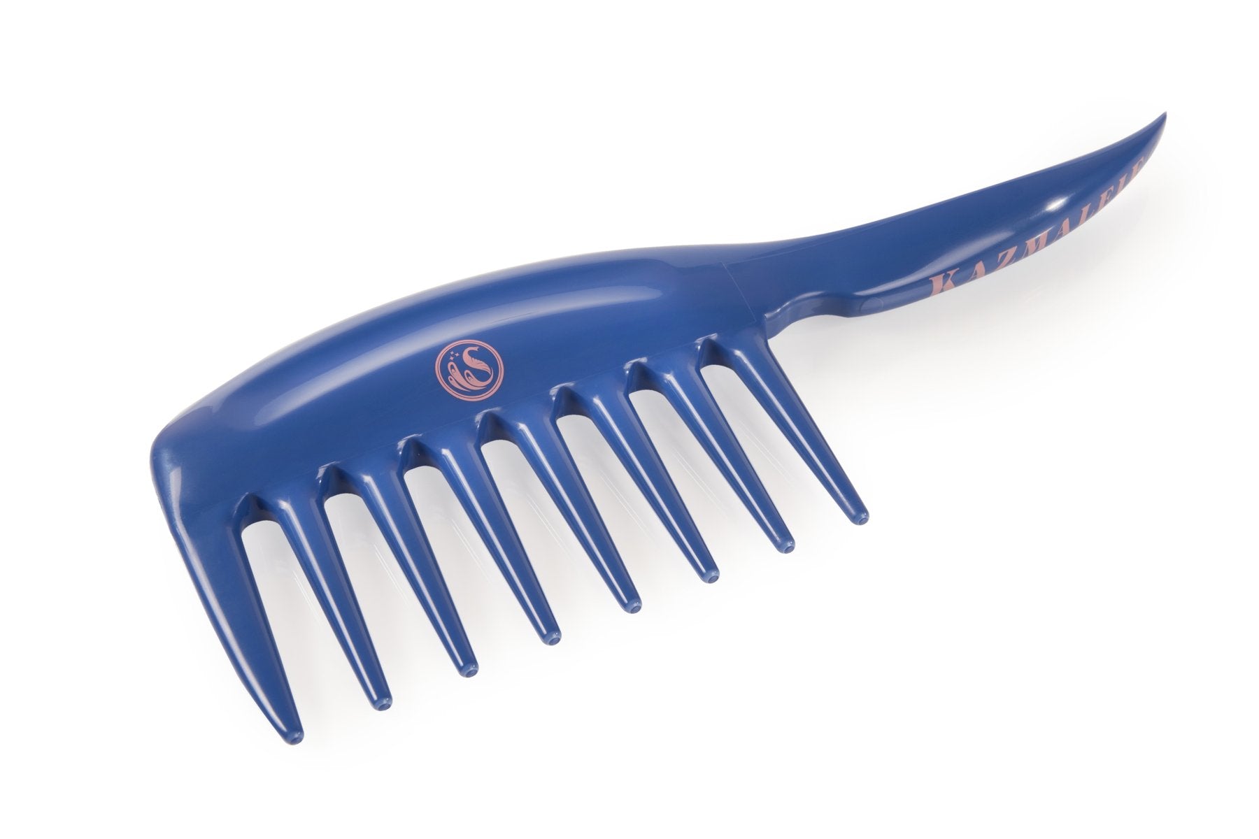 Anatase KurlsPlus comb for bath and beauty, showing a close-up of the black plastic styling comb with wide teeth.