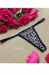 Leopard print thong panties for women by Harlequin Icarus, featuring a slim fit and animal pattern design.