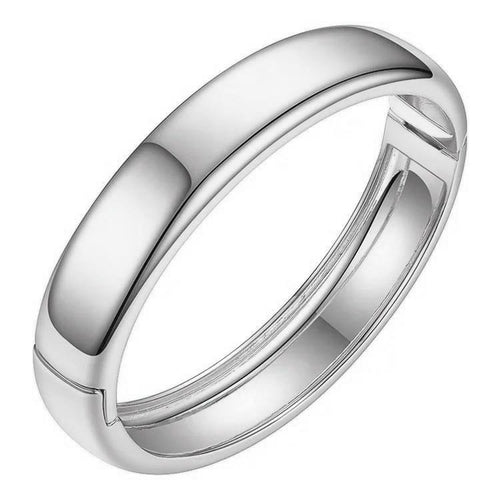 Silver Liza bracelet by Bronze Lucy featuring intricate jewelry design and elegant bangle style.