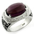 High-polished 925 sterling silver ring from Turquoise Tiger featuring a sleek, shiny band design.