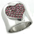 Sterling silver ring with a decorative top from Turquoise Tiger, crafted in rhodium-plated 925 sterling silver.