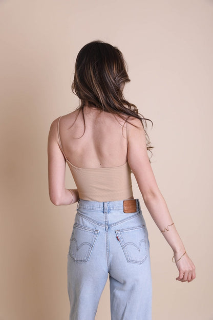Cute low-back brami from Periwinkle Aether, showing its delicate fabric and stylish design perfect for lingerie and underwear.