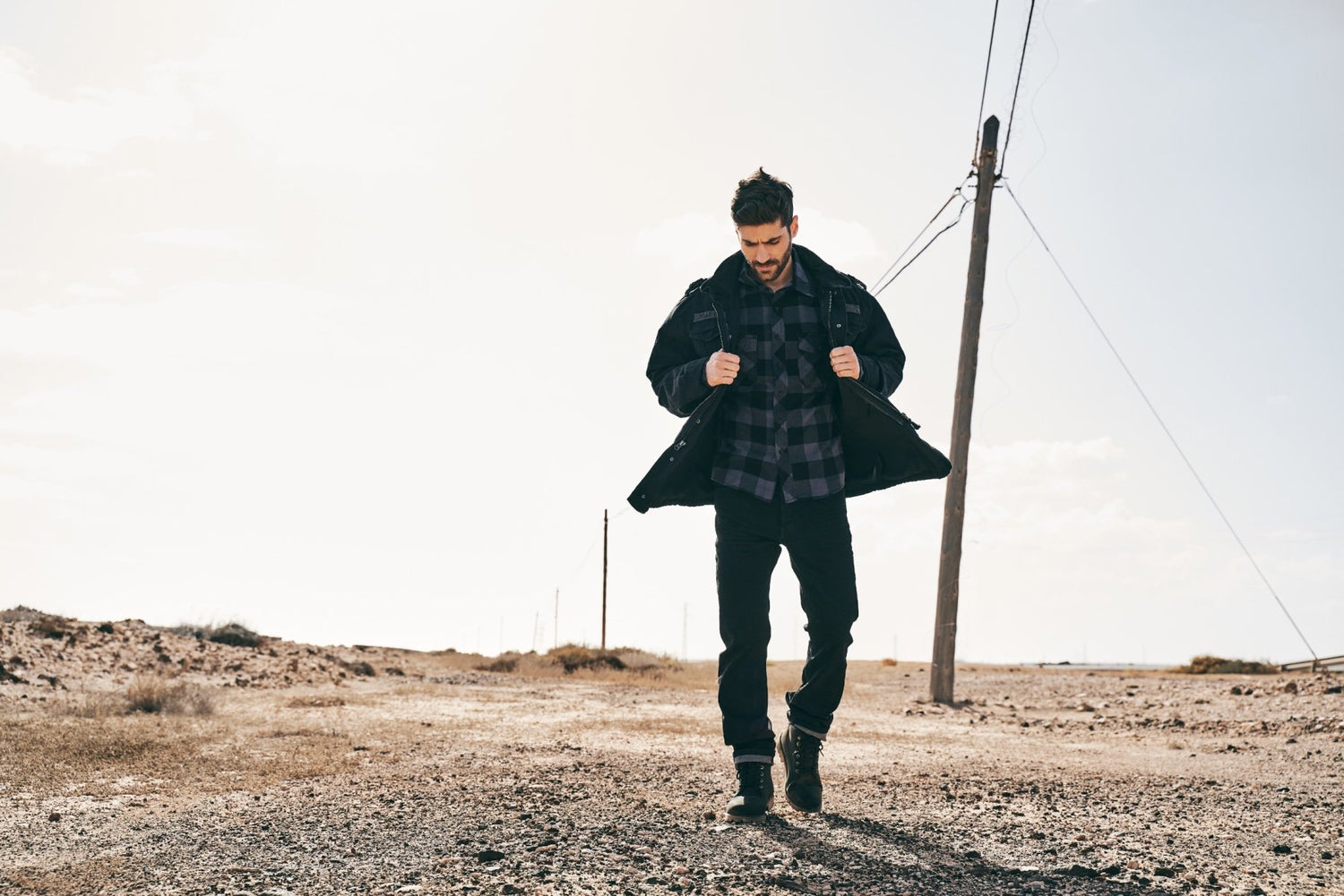 Callisto M65 Giant Heavy Jacket for men in nine colors, featuring a durable military-style design and rugged outdoor look.