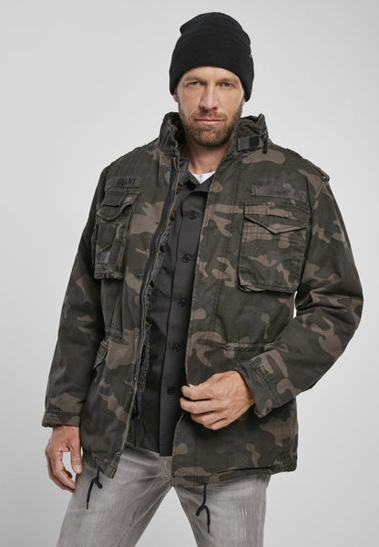 Callisto M65 Giant Heavy Jacket for men in nine colors, featuring a durable military-style design and rugged outer fabric.