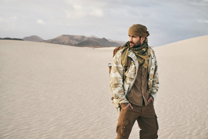 Callisto M65 Giant Heavy Jacket for men, shown in multiple colors, featuring a rugged military-style design and durable fabric.