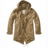 Callisto M51 US Parka Jacket, heavy-duty military-style coat with hood and insulated lining, shown in dark color.