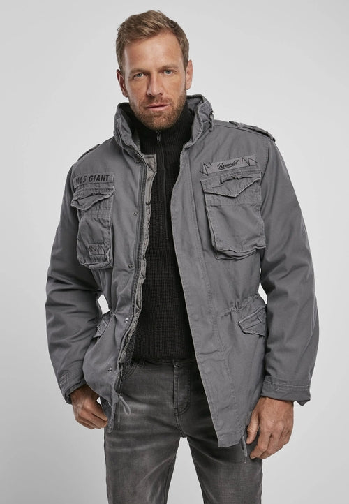 Callisto M65 Giant Heavy Jacket for men, rugged military-style outerwear with durable fabric and multiple pockets.
