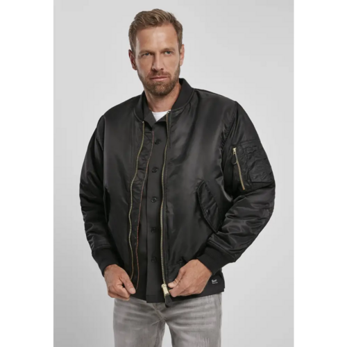 Callisto MA1 bomber jacket with heavy brandit Norvine fabric, featuring a classic military-inspired design and durable construction.
