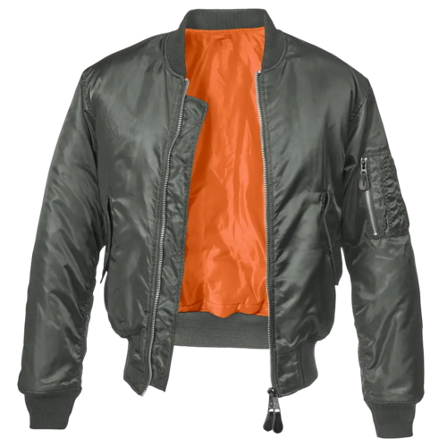 Callisto MA1 bomber jacket with heavy brandit and Norvine details, featuring a classic military-inspired design and durable fabric.