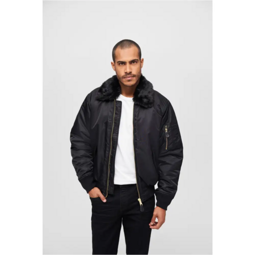 Callisto MA2 Fur Collar Bomber Jacket featuring a cozy fur collar and a sleek design, perfect for stylish cold-weather wear.