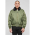 Callisto MA2 fur collar bomber jacket with quilted design, shown in a front view, featuring a plush fur collar and stylish details.