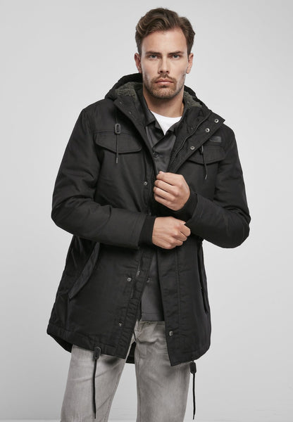 Callisto Marsh Lake Parka jacket, heavy winter coat with hood, featuring durable fabric and practical design.