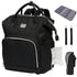 Ochre Athena MIMMTI® 2.0 Leren Luiertas in natural leather, stylish parenthood accessory with multiple compartments.