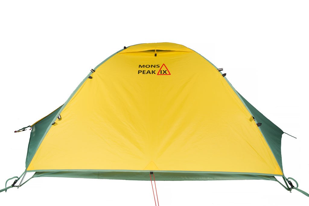Triangulum Night Sky 3-4 person 2-in-1 camping backpacking tent with fly, side view showing durable fabric and spacious design
