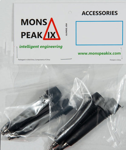 Triangulum trekking poles with durable carbide tips, 4-pack, designed for hiking and camping on rugged terrain.