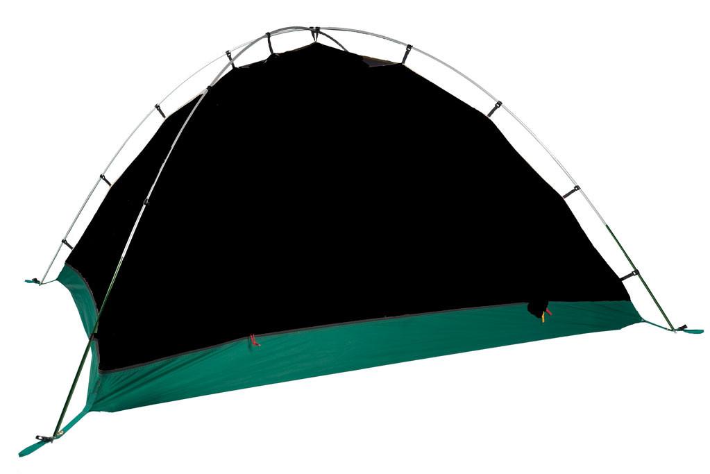 Triangulum Trail 43 3P Base camping tent, compact and lightweight for outdoor adventures, shown from the Mons Peak IX angle.