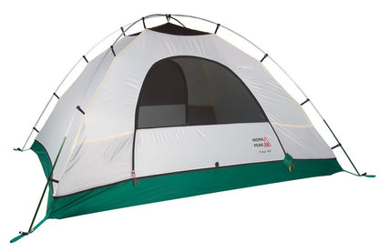 Triangulum Trail 43 3-4 Person 2-in-1 camping backpacking tent shown from an angled view, featuring durable fabric and spacious design.