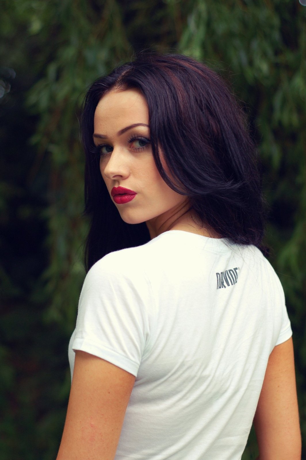 Callisto Nevada Girls V-neck T-shirt for women, featuring a comfortable fit and stylish design.