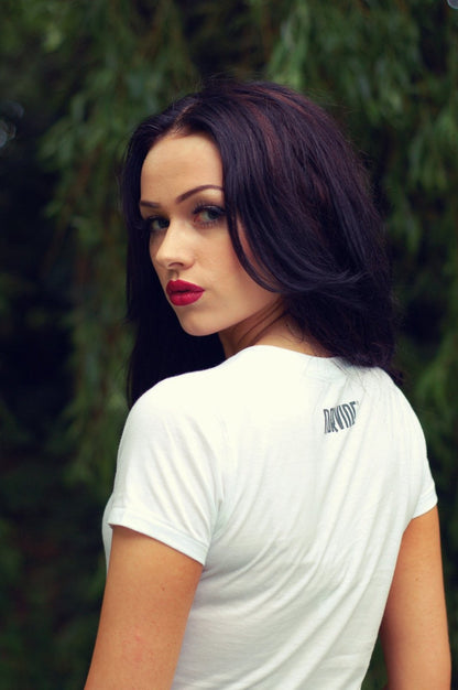 Callisto Nevada Girls V-neck T-shirt for women, featuring a comfortable fit and stylish design.