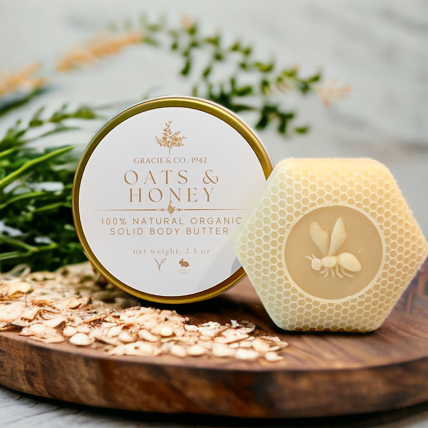 Emerald Tulsi Ultimate Moisture Shea Butter Lotion Bar for bodycare, solid and rich in shea butter, ideal for nourishing skin