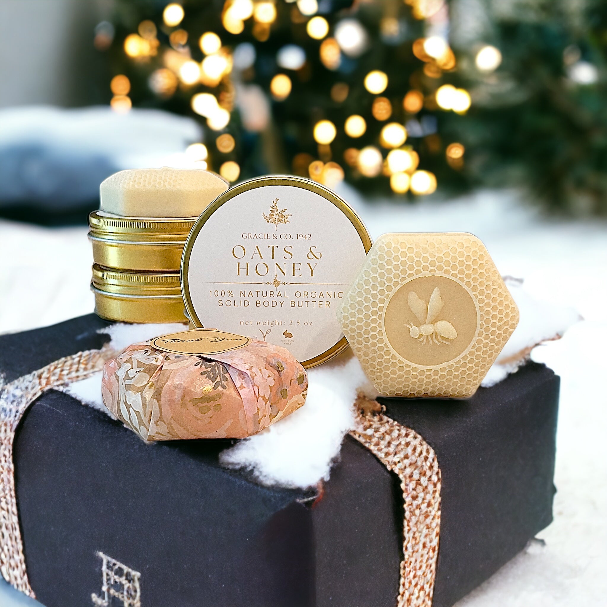 Emerald Tulsi Ultimate Moisture Shea Butter Lotion Bar for bodycare, showing a solid, natural shea butter bar with smooth texture.