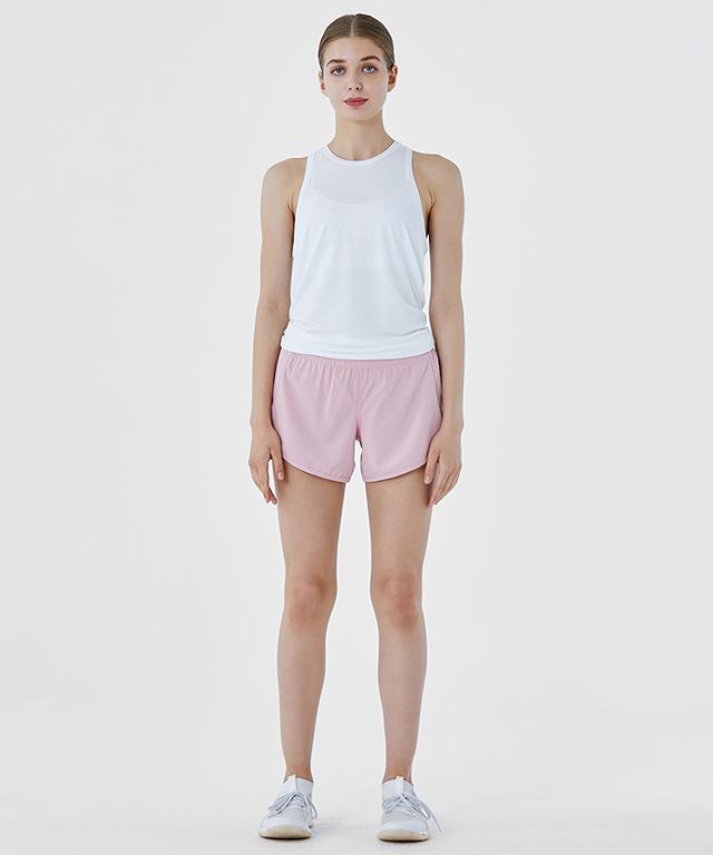 Women’s All The Time Shorts by Amethyst Lucy, casual denim shorts with distressed details and rolled cuffs.