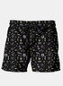 Sky Felix Nu Black Wave Shorts T-shirt featuring a stylish black wave design and comfortable fit.