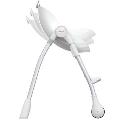 Ultramarine Dione Oribel Cocoon baby high chair with padded seating for infants and toddlers, suitable for feeding and play.