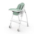 Ultramarine Dione Oribel Cocoon baby high chair with safety straps, designed for infant and toddler feeding.