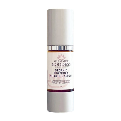 White Thalassa Organic Pumpkin and Vitamin E Serum for glowing skin, collagen boost, and instant radiance in bath and beauty treatment