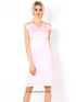 Pink cotton chemise nightgown for women by Harlequin Icarus, lightweight and comfortable sleepwear with delicate detailing.
