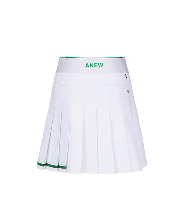 Start2Finish pleated skirt in soft fabric, featuring elegant pleats and a versatile design for casual or dressy wear.