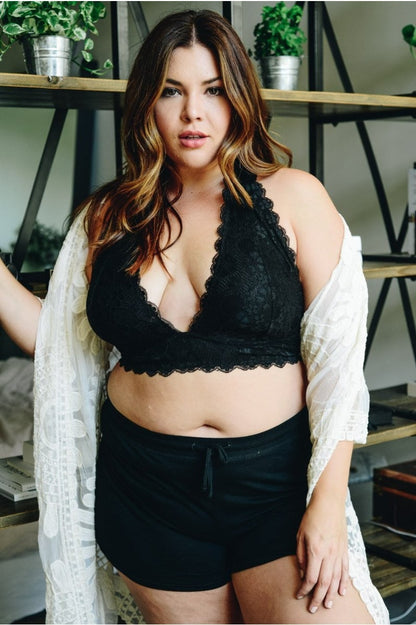 Plus halter top bralette from Periwinkle Aether&