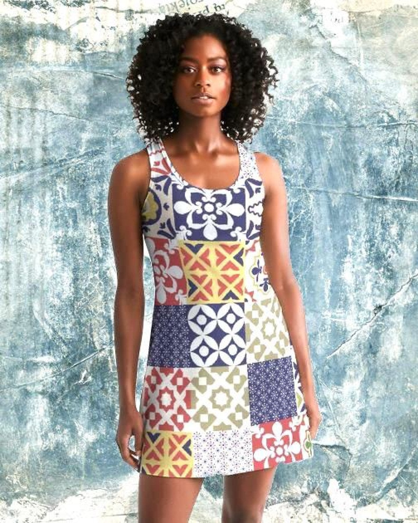 Grey Coco Pop Print women&