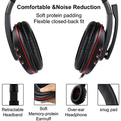 Yellow Pandora Dragon Space G3600 wired stereo gaming headset for mobile and laptop, with over-ear design and adjustable headband.