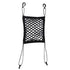 Yellow Pandora premium pet car net pet barrier securely fits in vehicles to keep pets safely contained during travel.