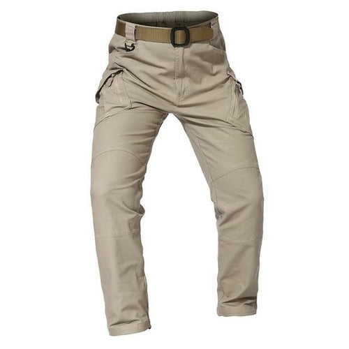 Grey Beech tactical cargo pants with multiple pockets and rugged design, suitable for outdoor and workwear use.